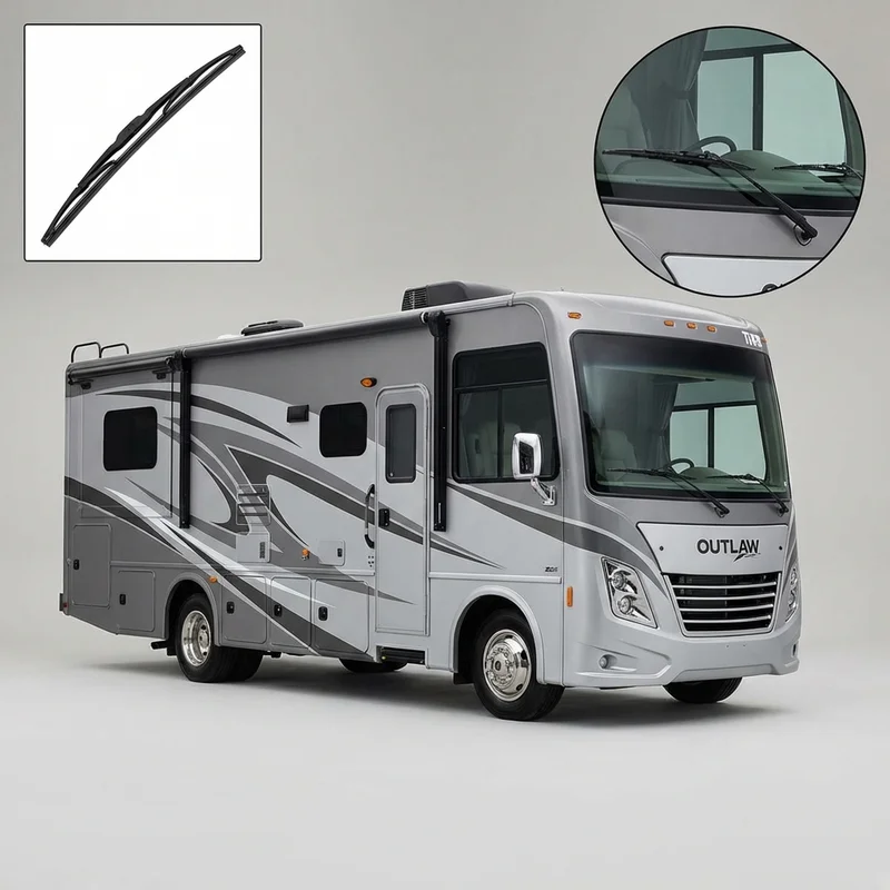 Driver Side Wiper Blade for Thor Motor Coach Outlaw (2021 - 2023) - 1